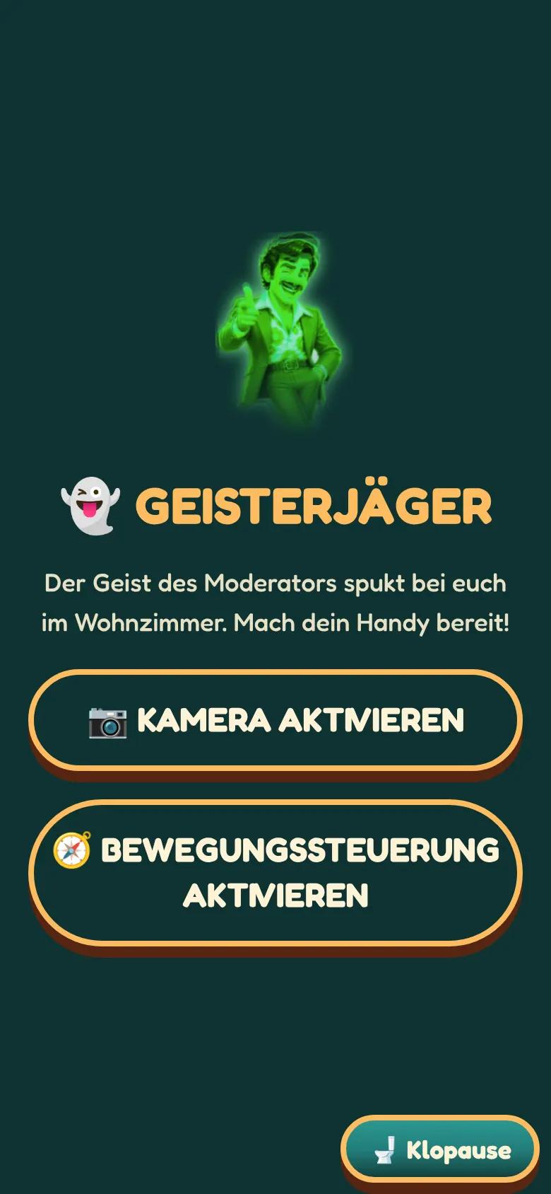 So sieht Geisterjäger auf dem Handy aus
