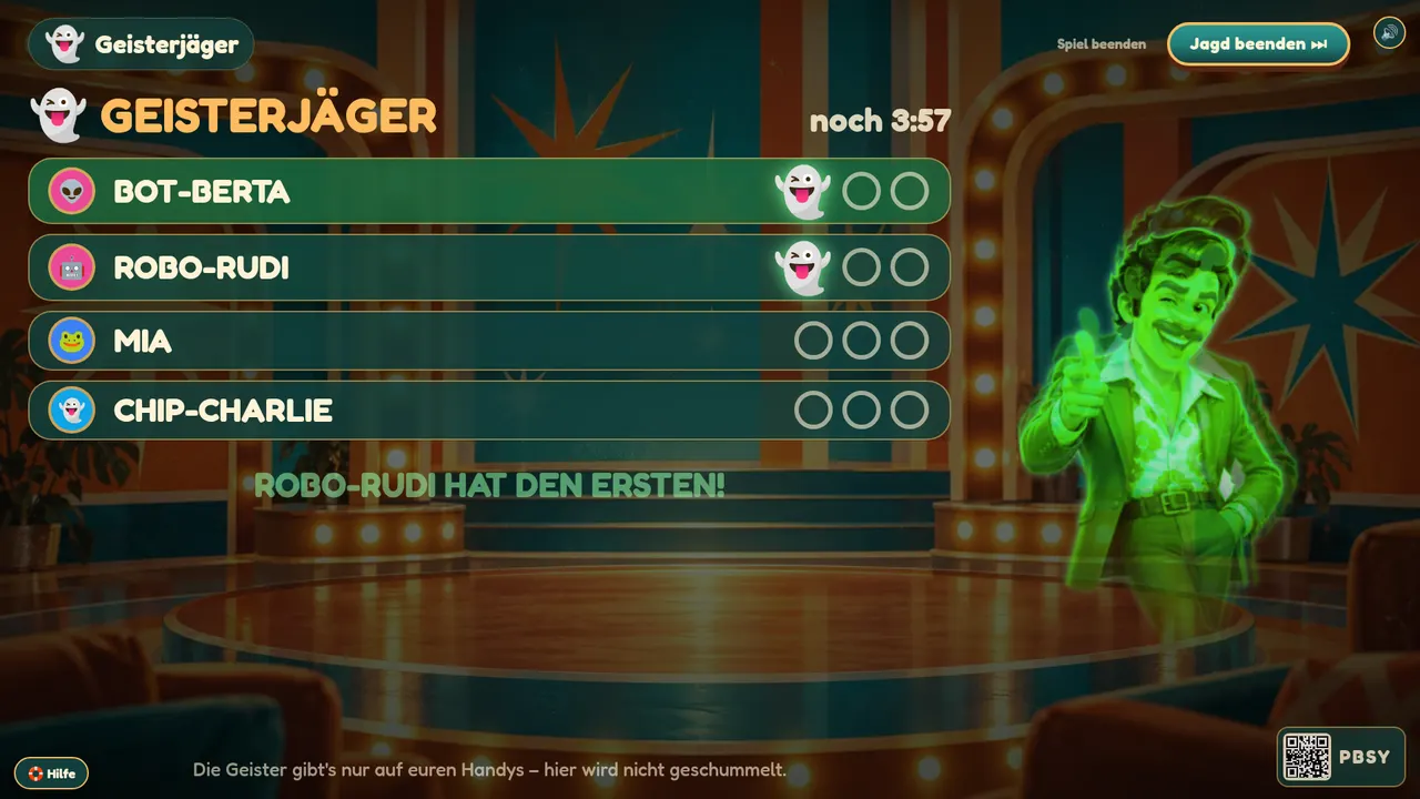 So sieht Geisterjäger auf dem Fernseher aus