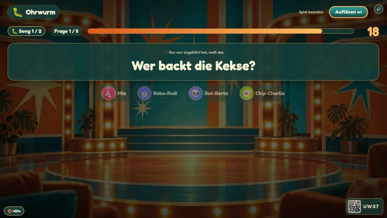 So sieht Ohrwurm auf dem Fernseher aus