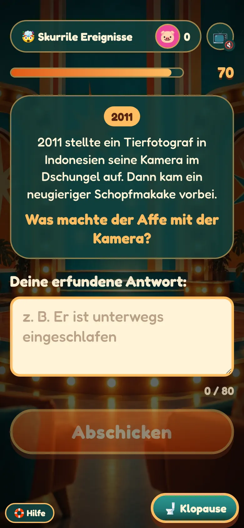 So sieht Skurrile Ereignisse auf dem Handy aus