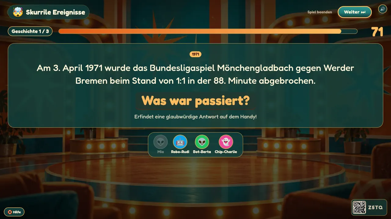 So sieht Skurrile Ereignisse auf dem Fernseher aus